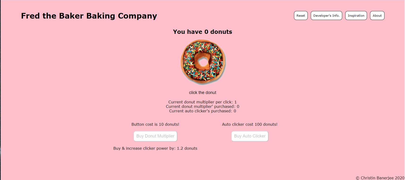 Donut Clicker image